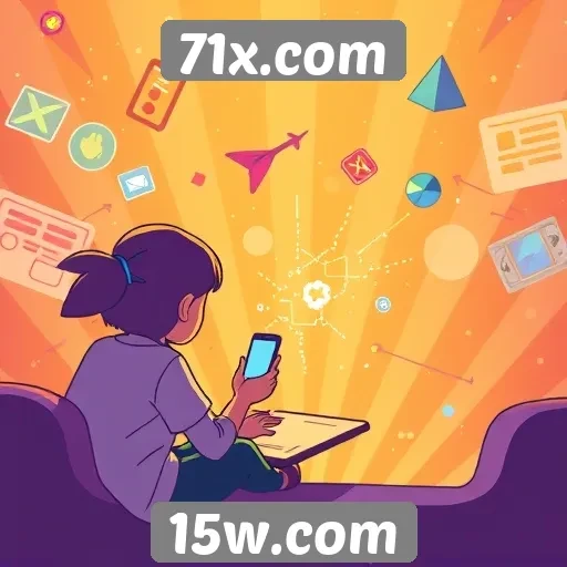 Recursos interativos do site 71x.com para jogadores